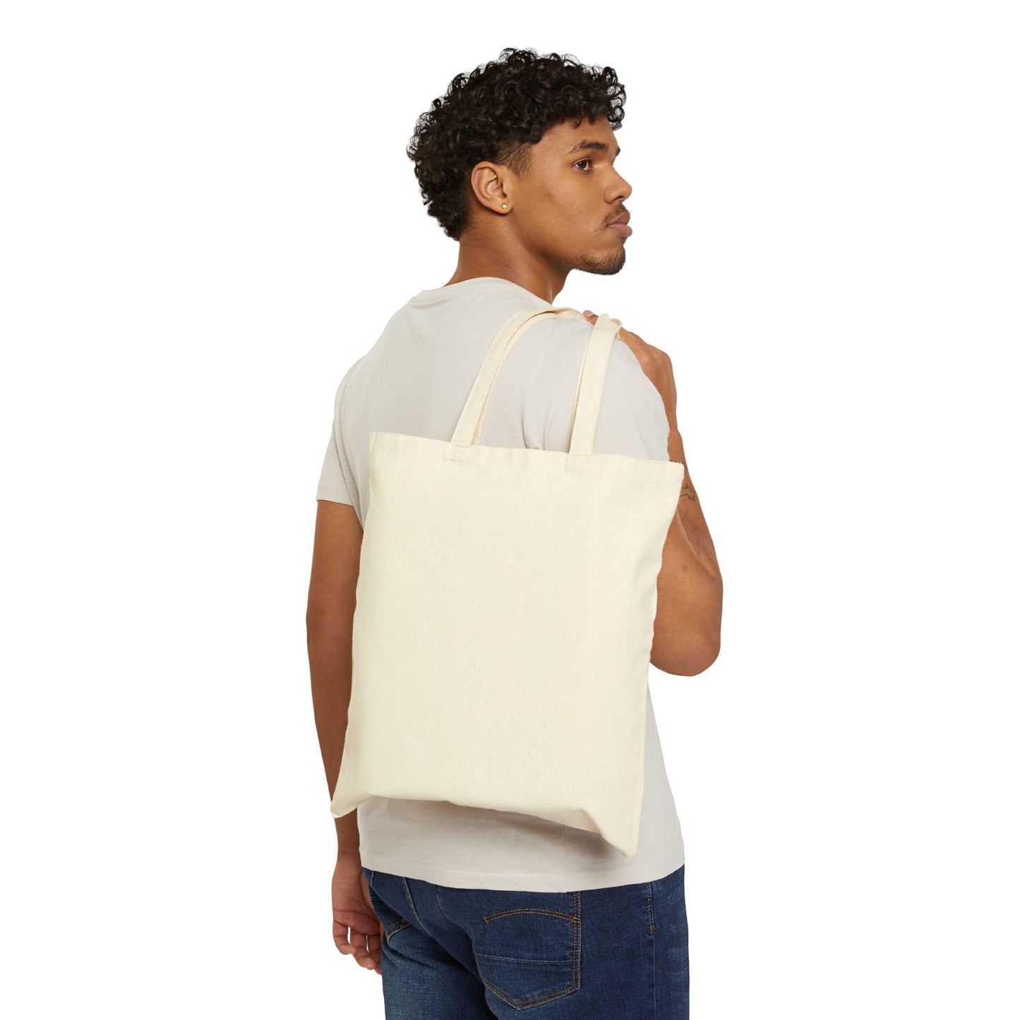 Tote Bag — “Soccer Mom Fuel” Cotton Canvas Grocery & Game-Day Tote