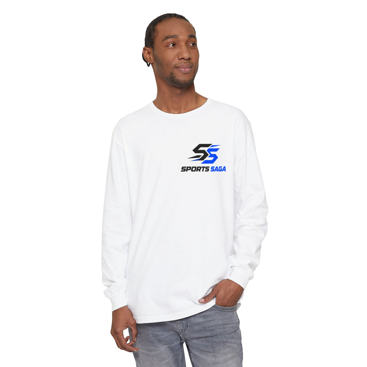 Sports Saga Logo Long Sleeve T-Shirt