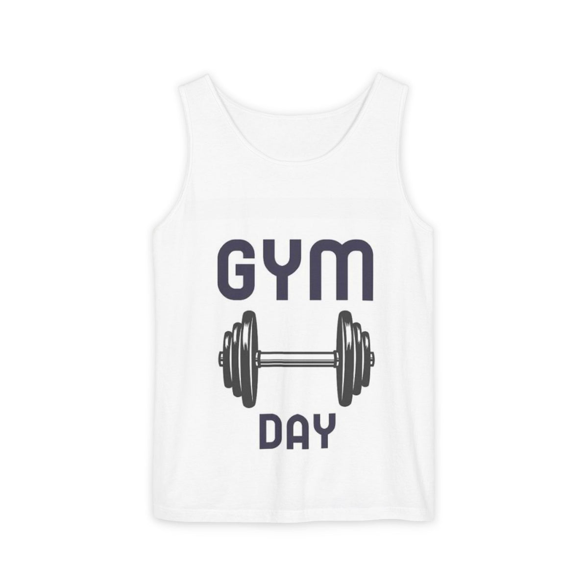 Gym Day Tank Top — Weightlifting Barbell Fitness Tank