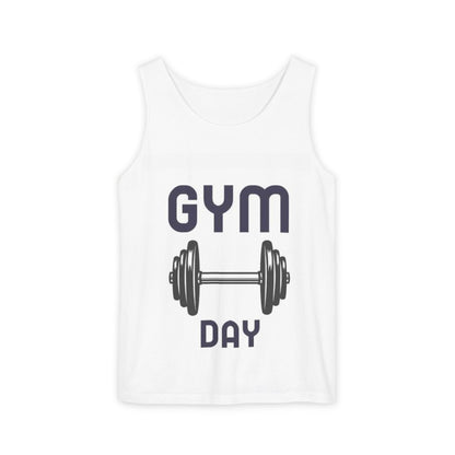Gym Day Tank Top — Weightlifting Barbell Fitness Tank