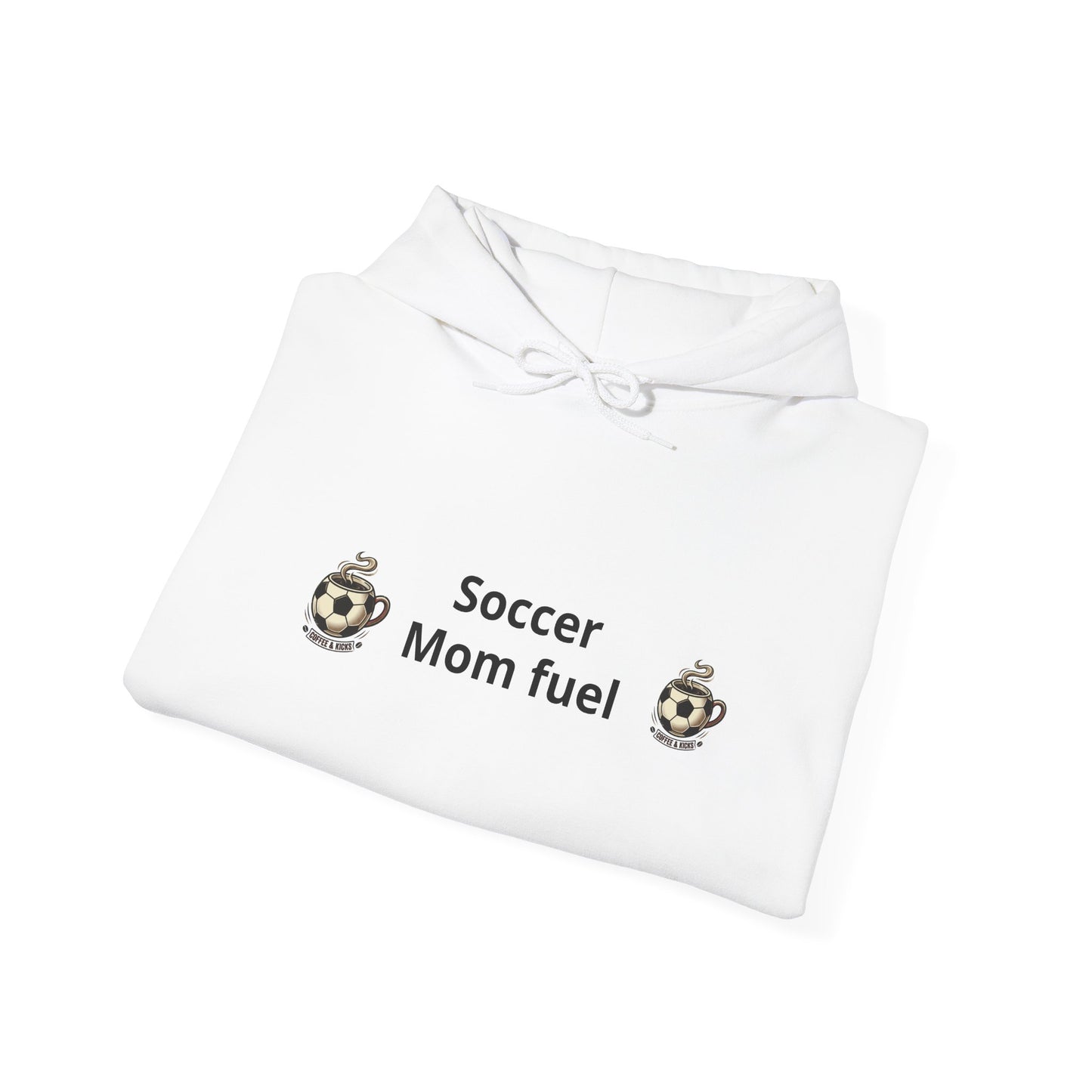 Soccer Mom Fuel Hoodie – Coffee Graphic Soccer Mom Gift