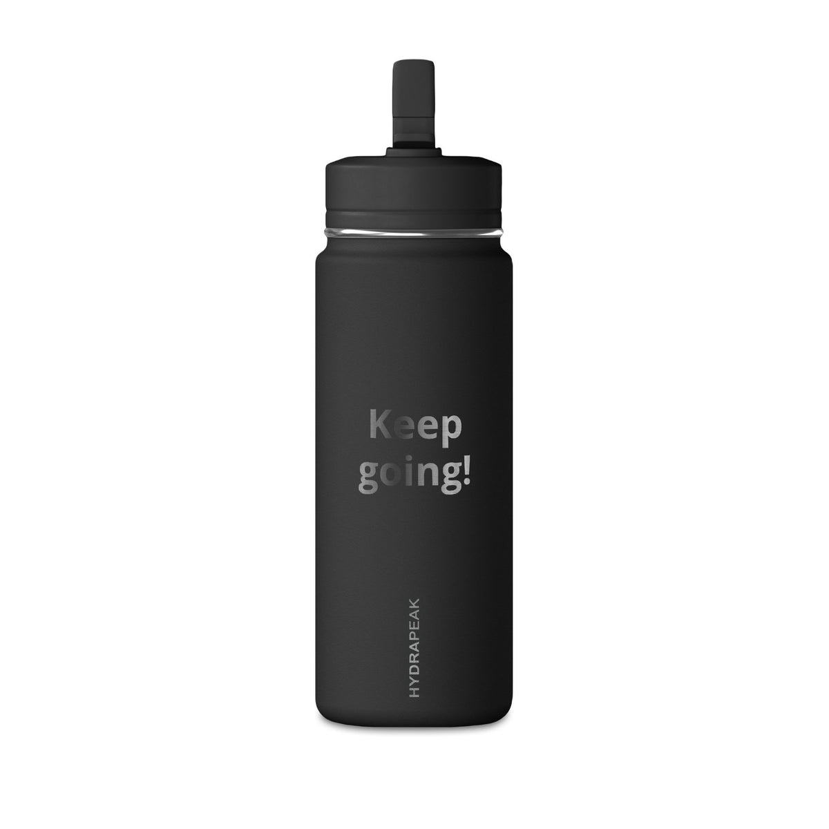 Keep Going! 20oz Mini Water Bottle – Motivational Flip-Top Hydration Bottle
