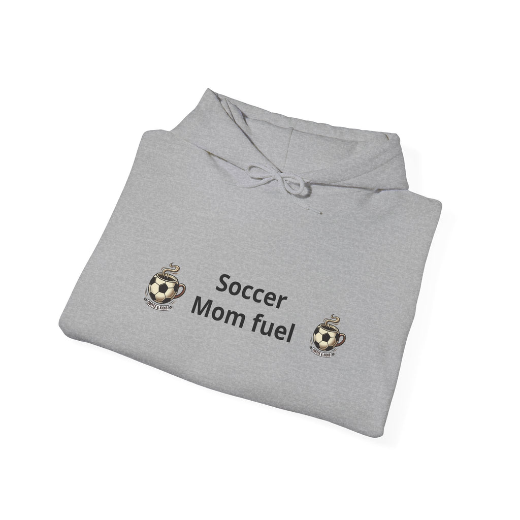 Soccer Mom Fuel Hoodie – Coffee Graphic Soccer Mom Gift