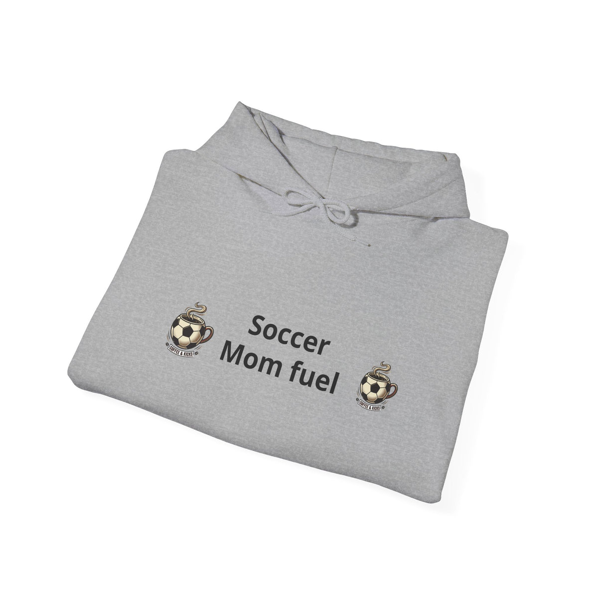 Soccer Mom Fuel Hoodie – Coffee Graphic Soccer Mom Gift