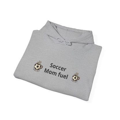Soccer Mom Fuel Hoodie – Coffee Graphic Soccer Mom Gift