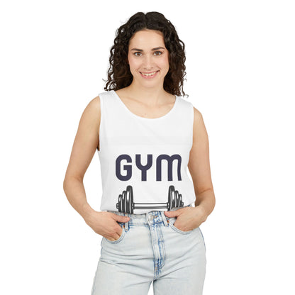 Gym Day Tank Top — Weightlifting Barbell Fitness Tank