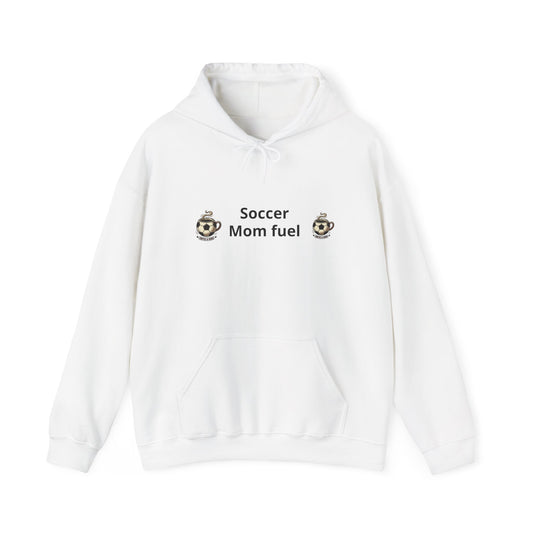 Soccer Mom Fuel Hoodie – Coffee Graphic Soccer Mom Gift