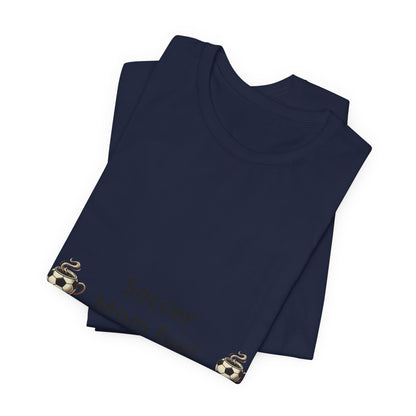 Soccer Mom Fuel T‑Shirt — Coffee & Soccer Ball Graphic Tee