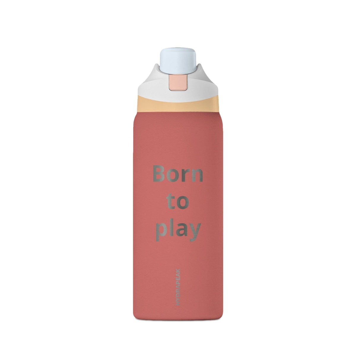 Insulated Water Bottle — "Born to Play" 32oz Travel Flask