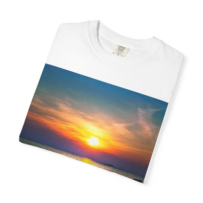Sunset Beach T-Shirt — Ocean Sunset Photo Tee