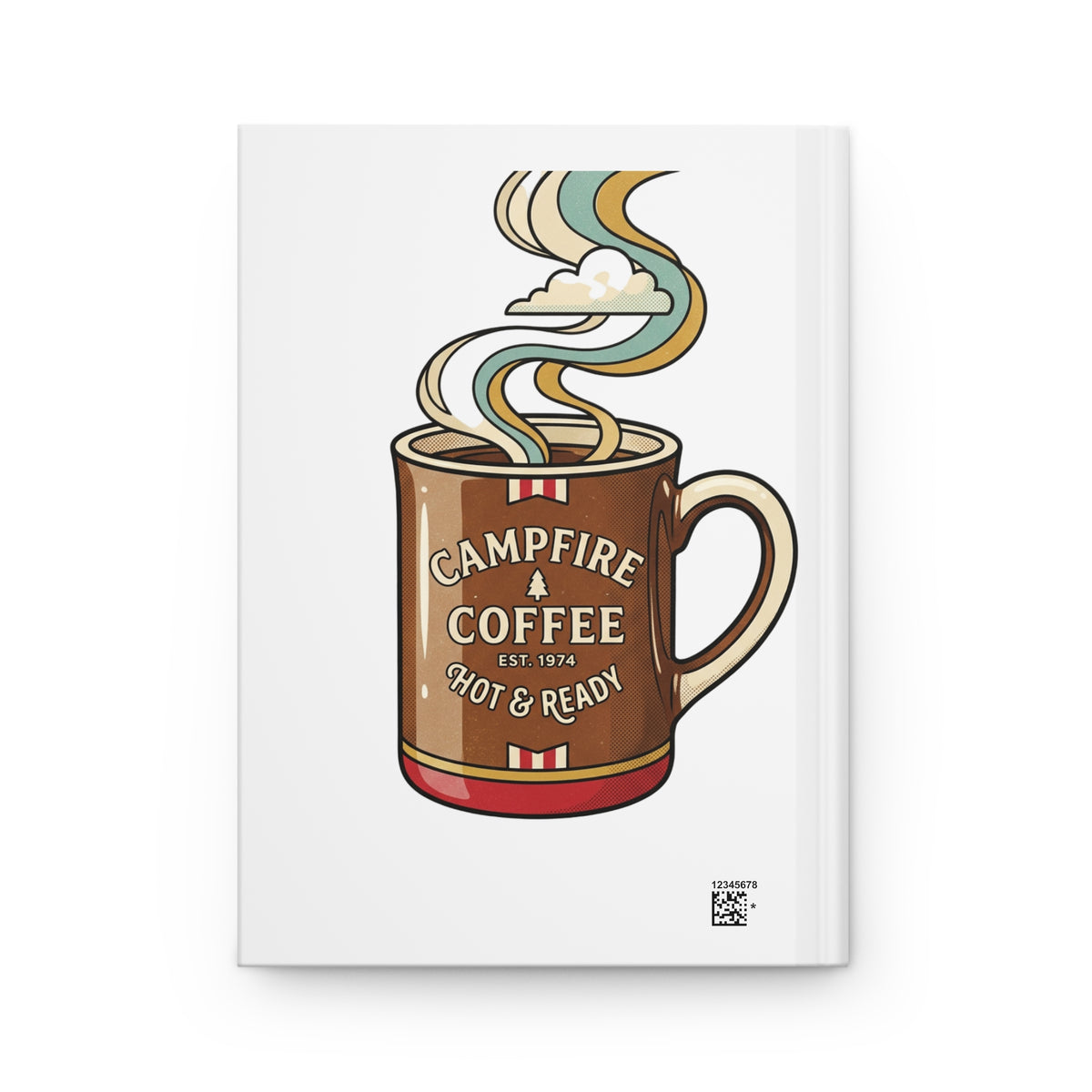 Mountain Trail Hardcover Journal — Lined Adventure Notebook