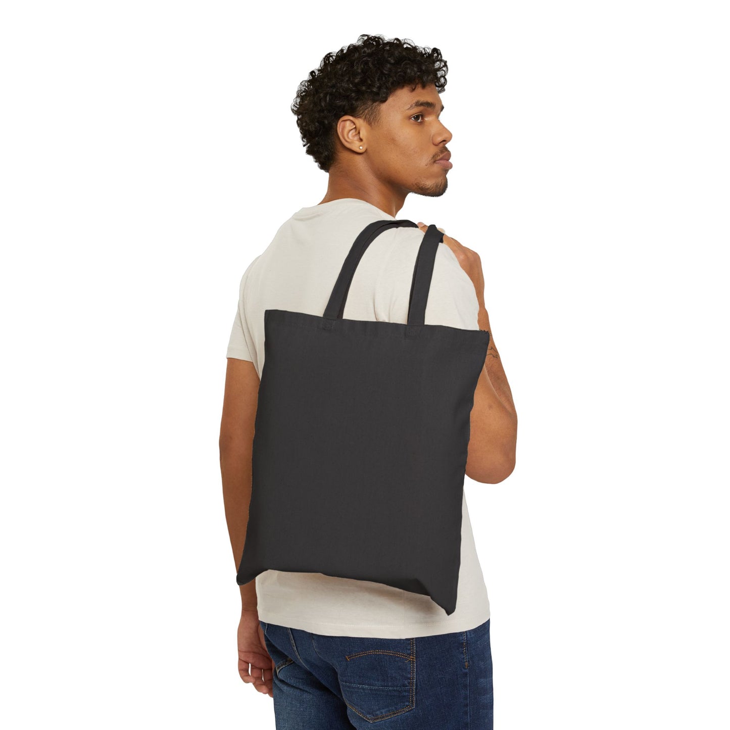 Tote Bag — “Soccer Mom Fuel” Cotton Canvas Grocery & Game-Day Tote