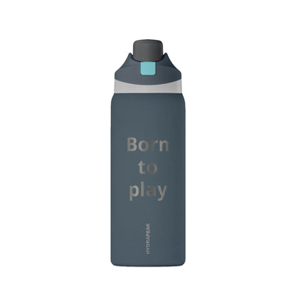 Insulated Water Bottle — "Born to Play" 32oz Travel Flask