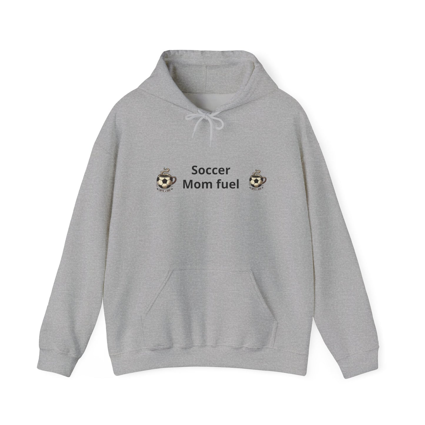 Soccer Mom Fuel Hoodie – Coffee Graphic Soccer Mom Gift