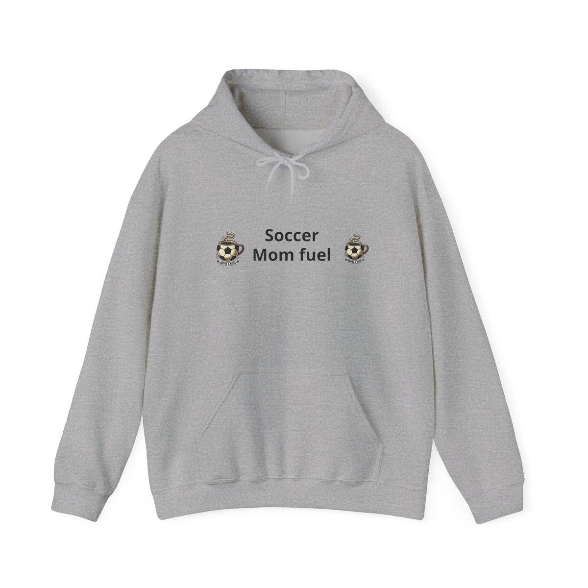 Soccer Mom Fuel Hoodie – Coffee Graphic Soccer Mom Gift