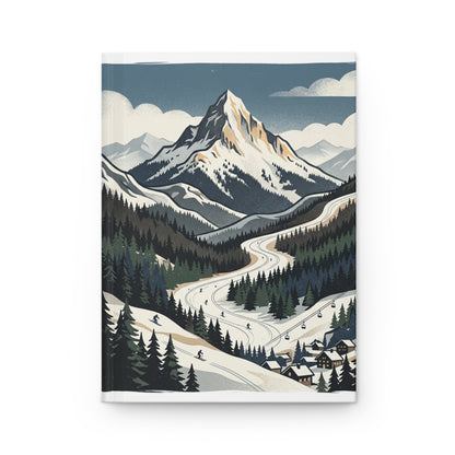 Mountain Trail Hardcover Journal — Lined Adventure Notebook