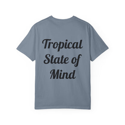 Tropical State of Mind T-Shirt — Palm Tree Sunset Graphic Tee