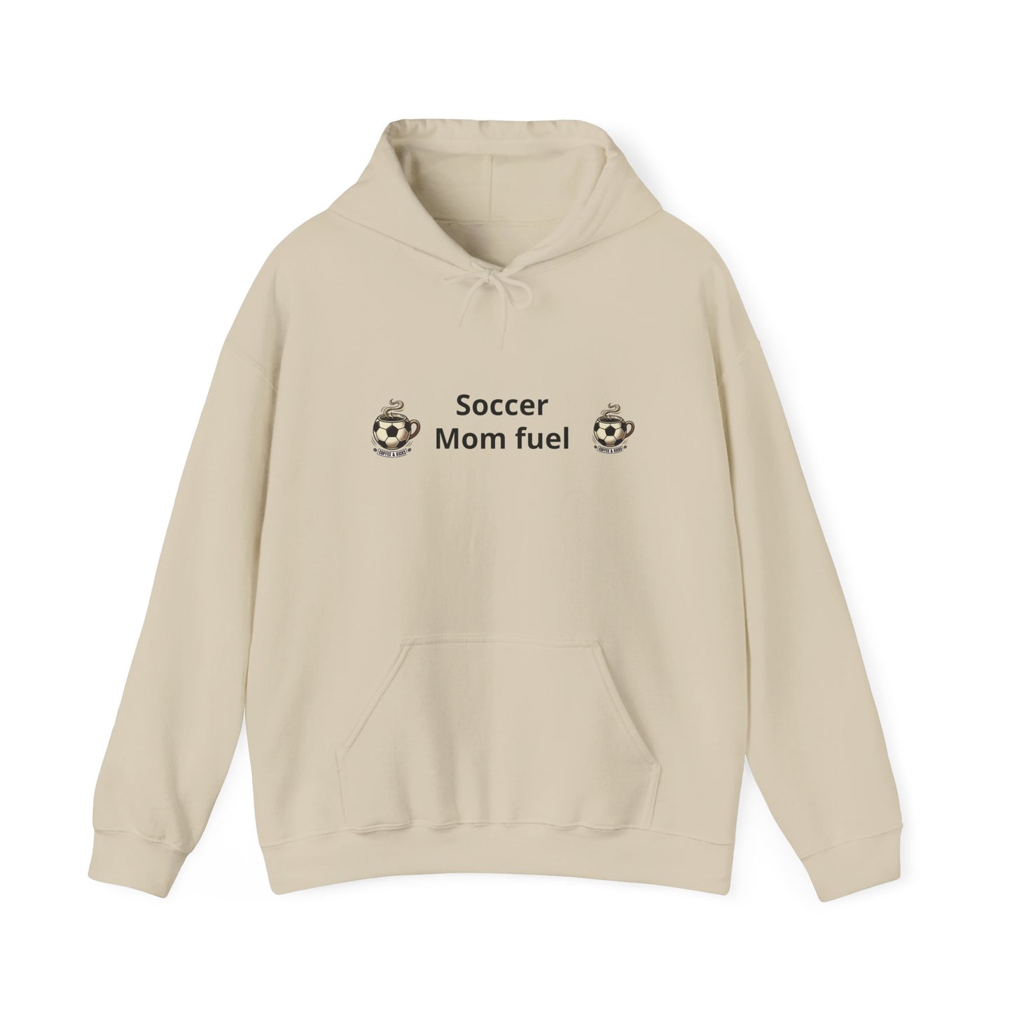 Soccer Mom Fuel Hoodie – Coffee Graphic Soccer Mom Gift