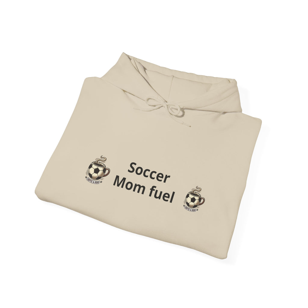 Soccer Mom Fuel Hoodie – Coffee Graphic Soccer Mom Gift