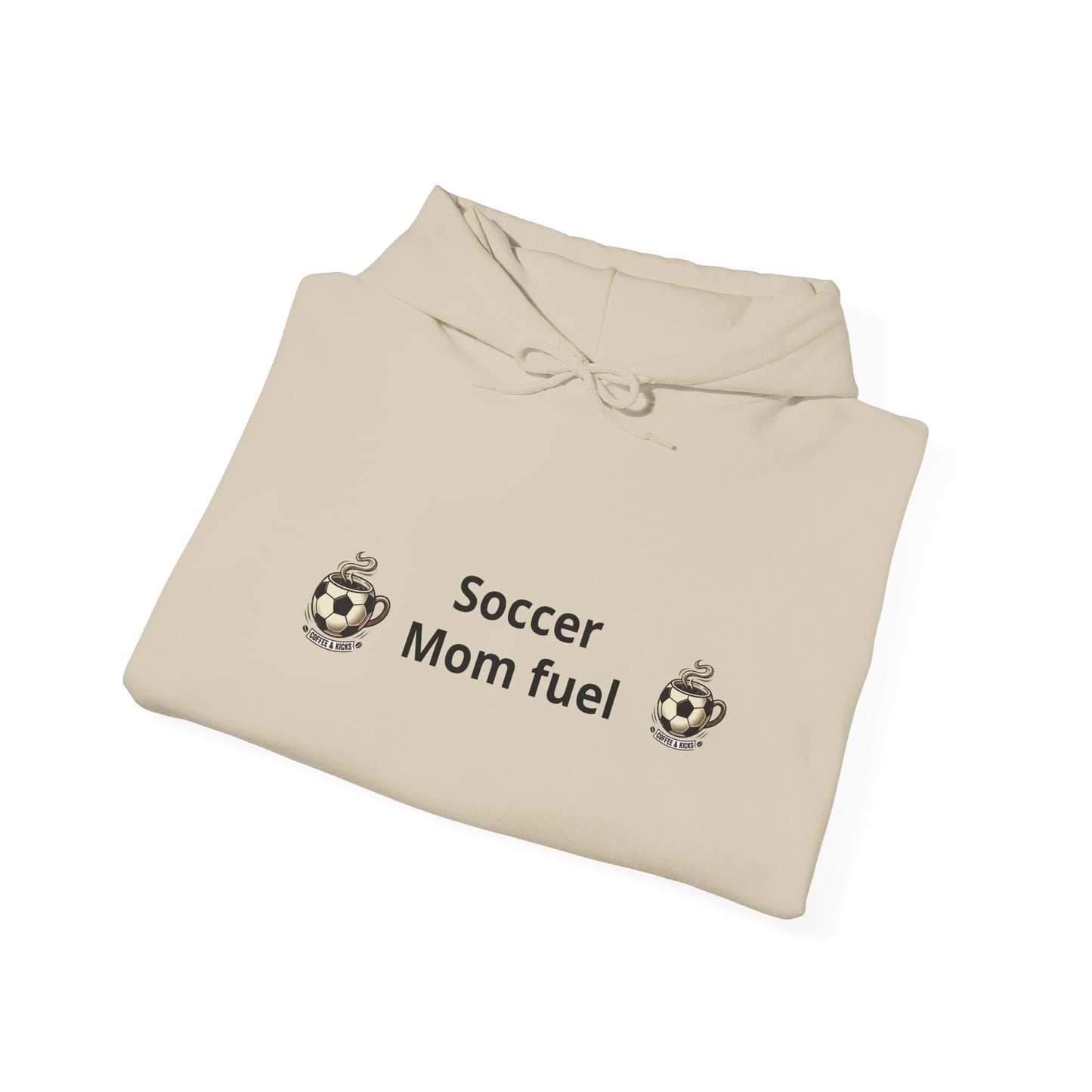 Soccer Mom Fuel Hoodie – Coffee Graphic Soccer Mom Gift