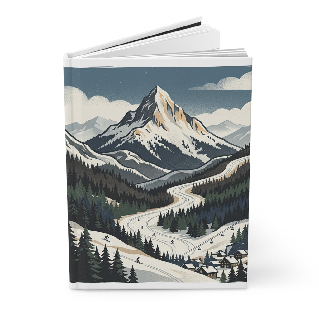 Mountain Trail Hardcover Journal — Lined Adventure Notebook