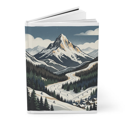 Mountain Trail Hardcover Journal — Lined Adventure Notebook