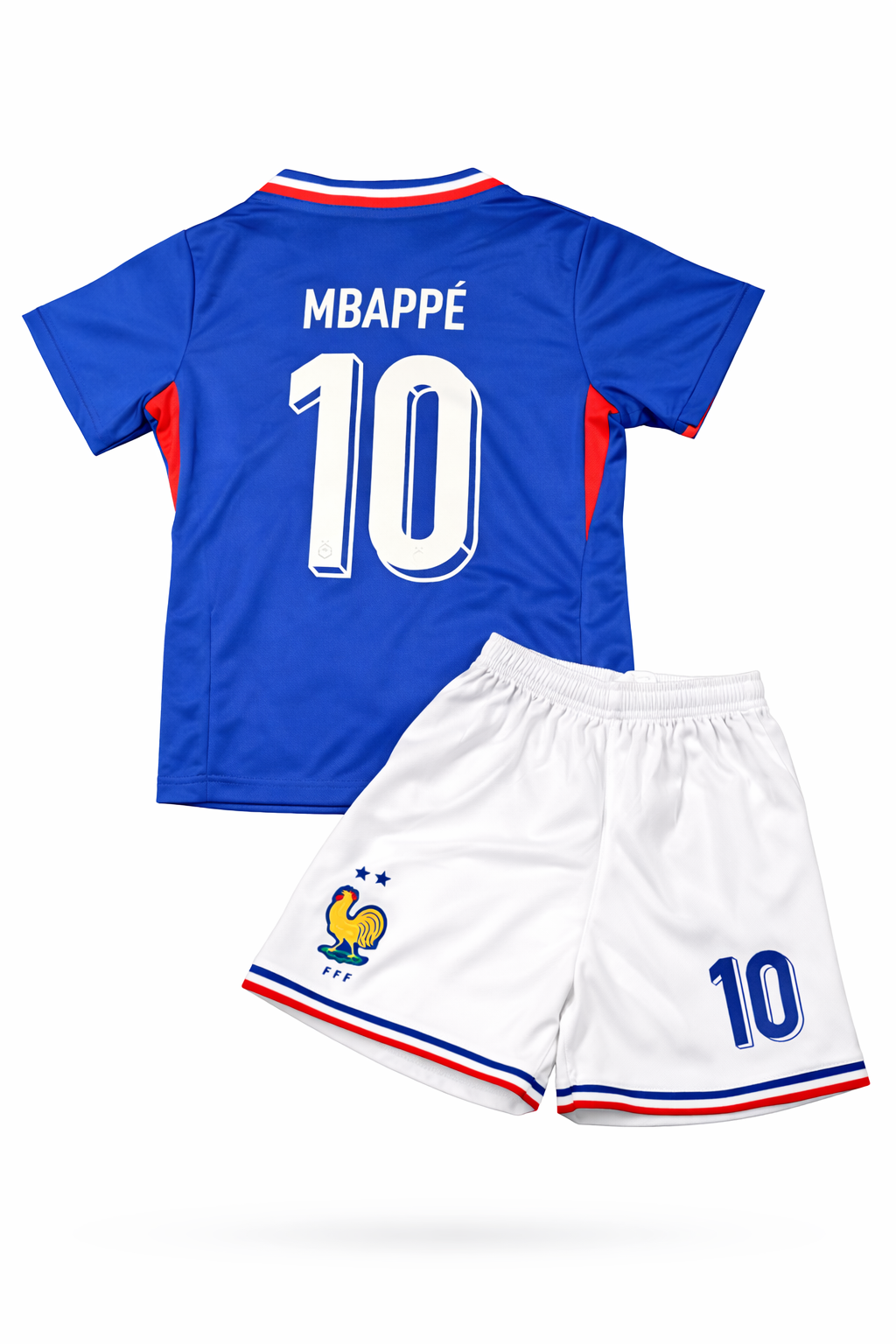 Kylian Mbappe Kids France Soccer Jersey Set Football Youth & Toddler Sizes