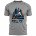 Football City Tee with bold athletic graphic and city skyline design